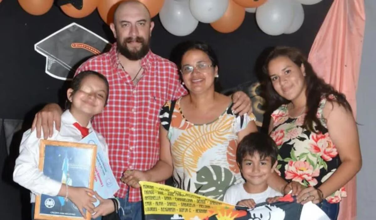 La familia de Agustina.
