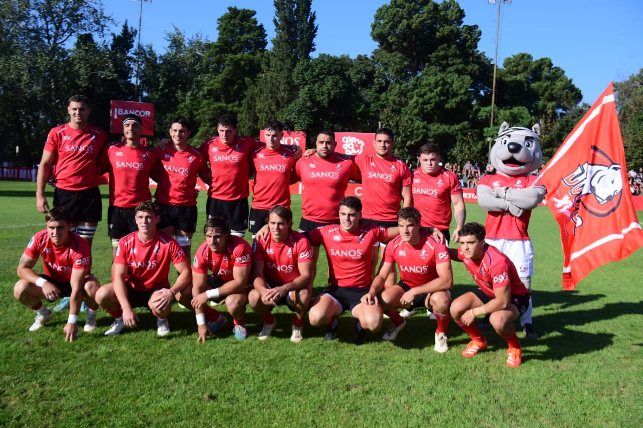 Dogos XV recibiendo a Yacaré XV, por la 10ª fecha del Súper Rugby Américas 2025. (José Gabriel Hernández / La Voz).