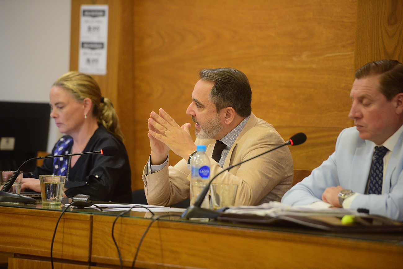 Fiscal. El fiscal Marcelo Fenoll fue el responsable de la acusación en el juicio. (José Gabriel Hernández / La Voz)