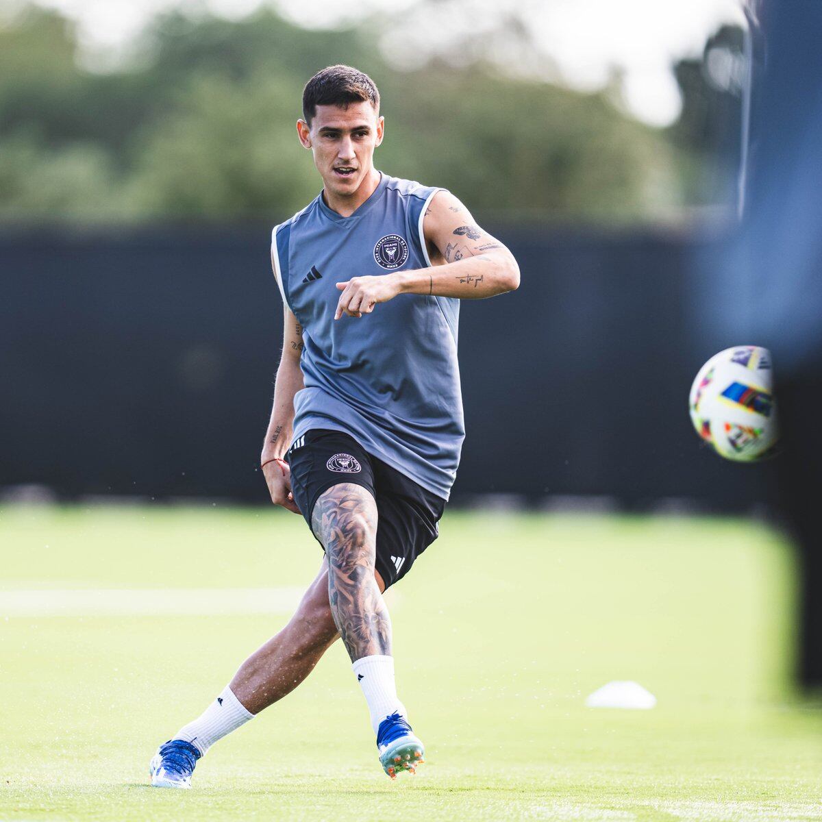 El paraguayo Matías Rojas fue presentado como nuevo refuerzo del Inter Miami. (Prensa Inter Miami).