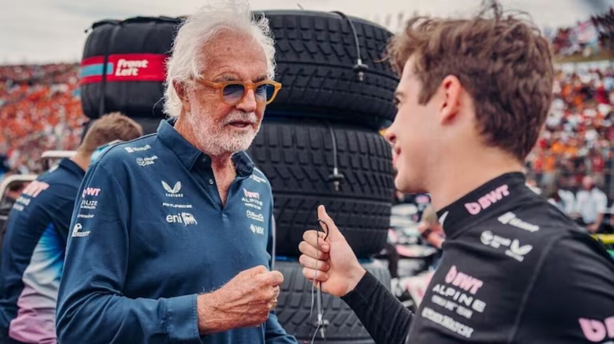 Briatore reveló la charla con Colapinto (Prensa)