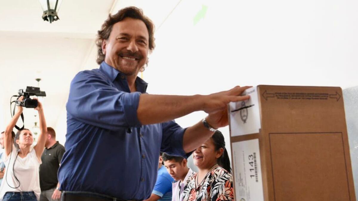 Gustavo Sáenz, gobernador de Salta.