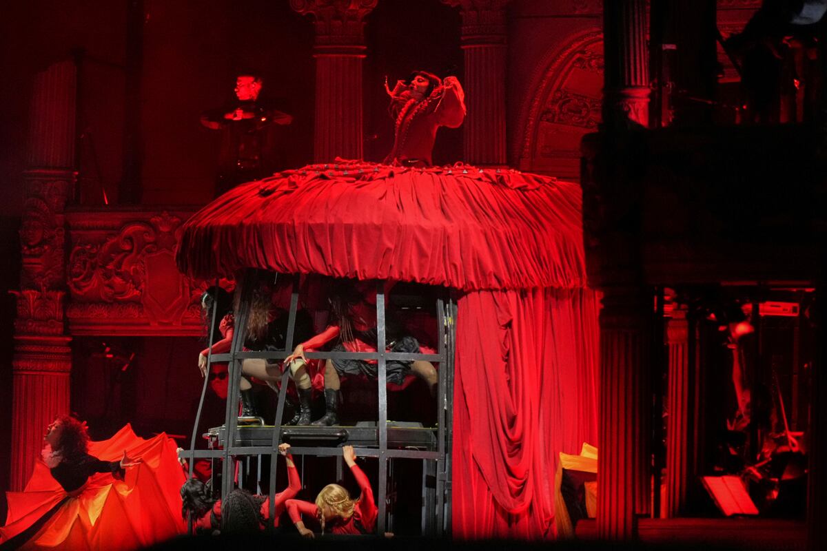 En fotos: el show gratuito de Lady Gaga en Copacabana, in Rio de Janeiro. 3 de mayo de 2025. (AP / Silvia Izquierdo)