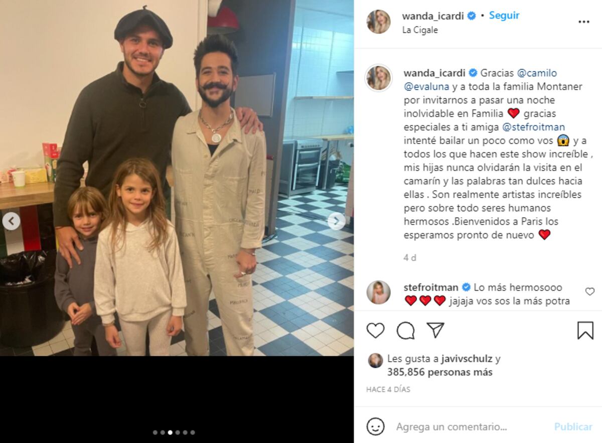 (Instagram Wanda Nara)