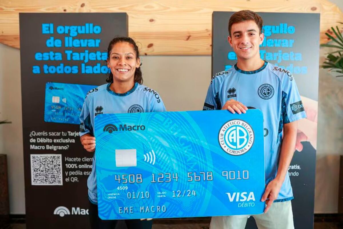 Banco Macro lanzó una tarjeta exclusiva para hinchas de Belgrano