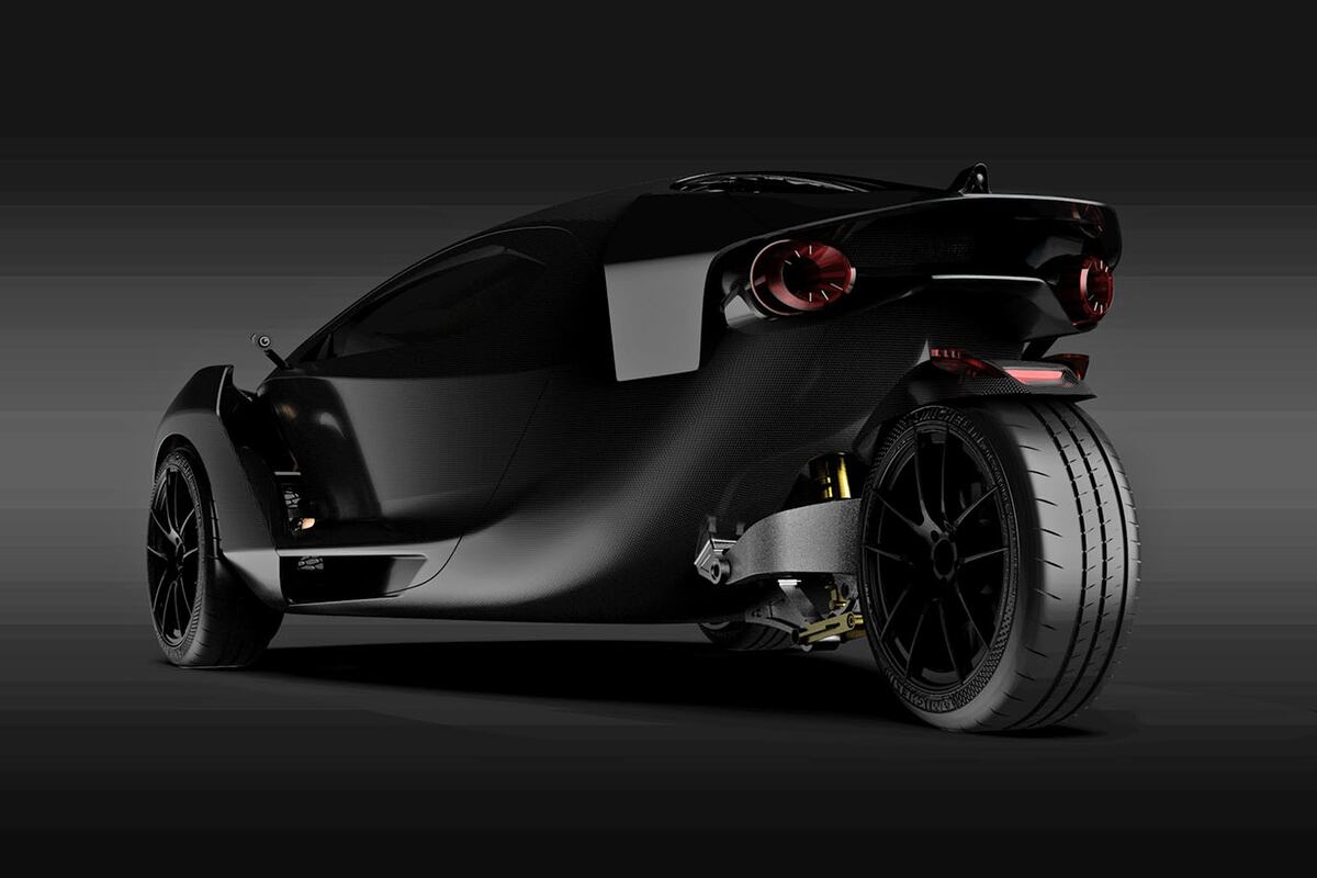 El Hypertrike cuenta con una plataforma que permite concebir un vehículo tanto de tres como de cuatro ruedas.