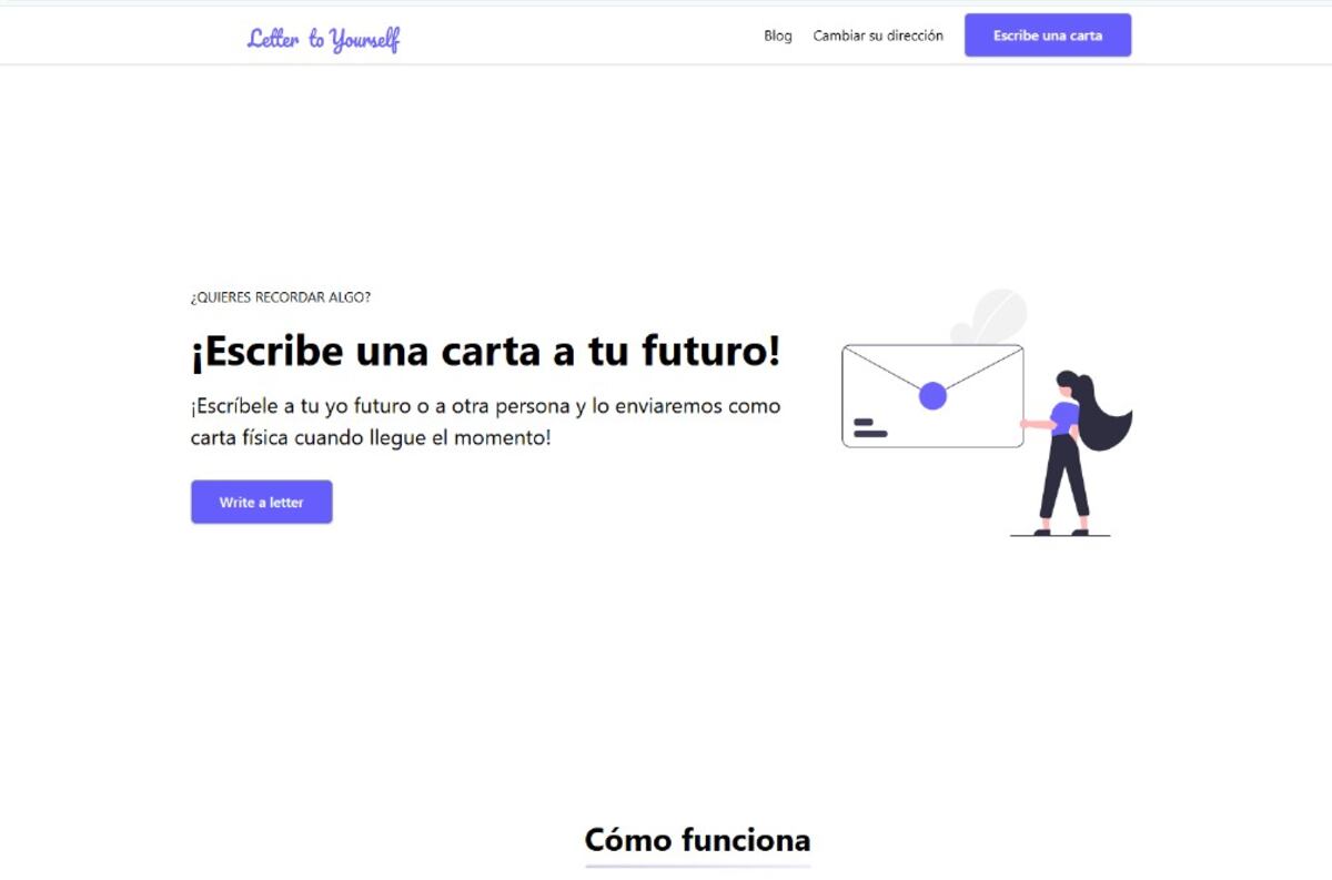 Descubrí “Letter to Yourself”: el sitio web que te envía tu propia carta en papel desde el futuro