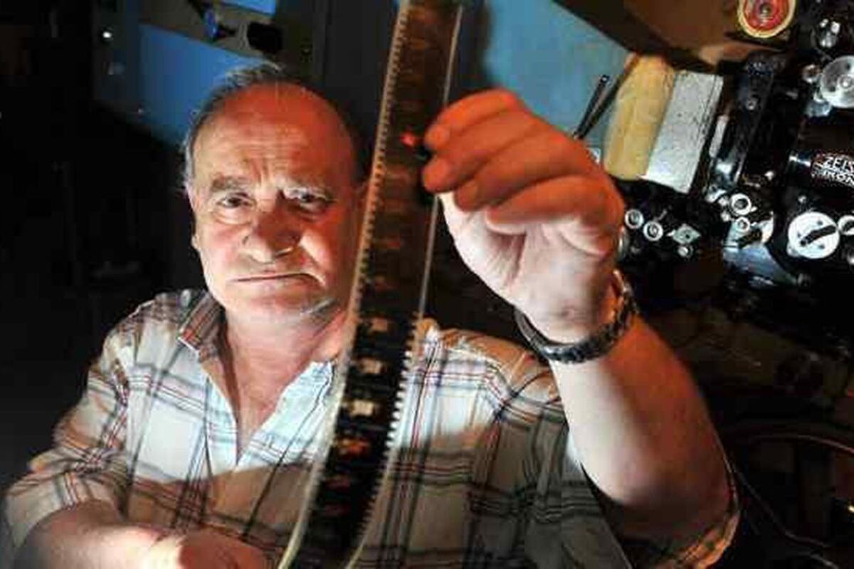 Daniel Hidalgo, en el Cine Arte Córdoba (Foto: La Voz Archivo)