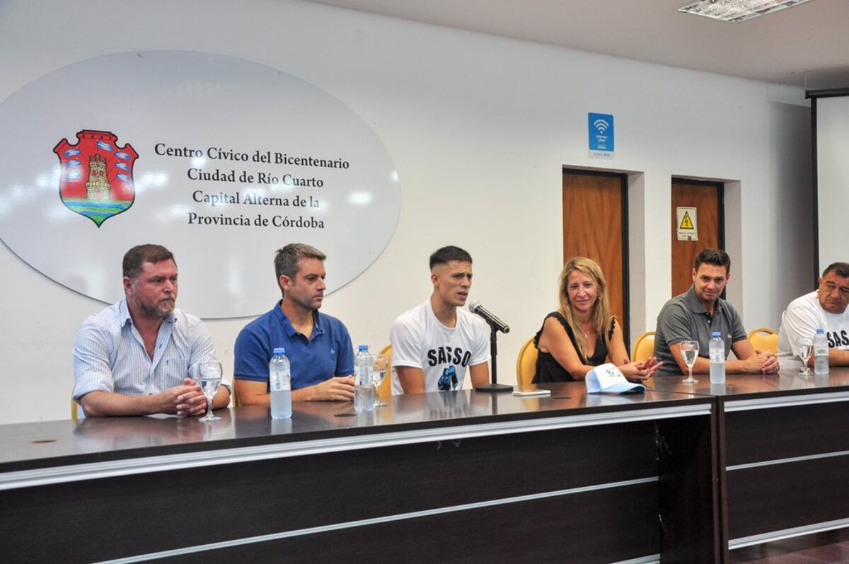 Sasso. Peleará el sábado contra el peruano Jairo “Castigador” Morán (Gentileza).