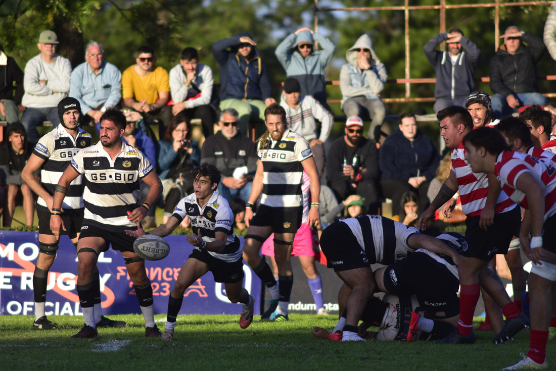 Torneo oficial de Rugby Ricardo Passaglia. Jockey Club contra Tala Rugby Club. (Nicolás Bravo / La Voz)