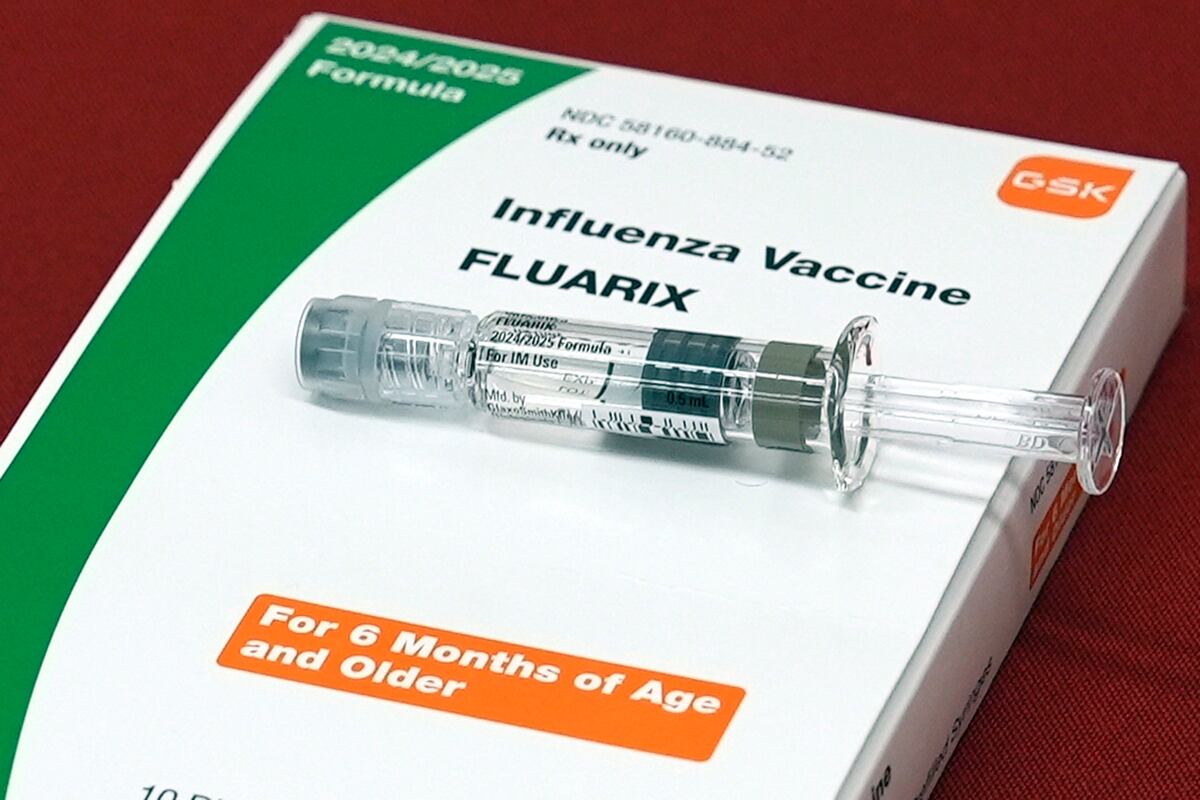 Vacuna contra la gripe. (Foto AP /Mary Conlon)