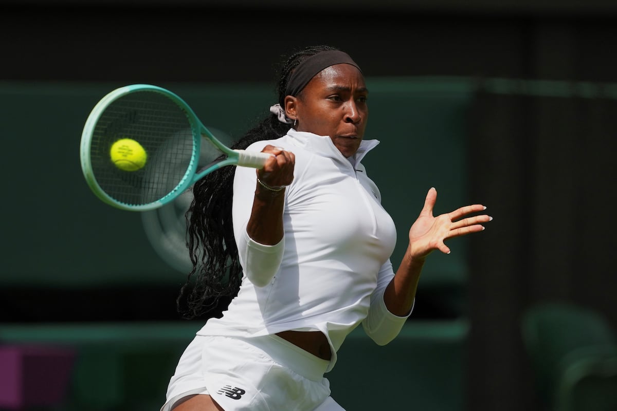 Coco Gauff, la joven estrella del tenis femenino que piensa mucho más allá de su deporte. (AP)
