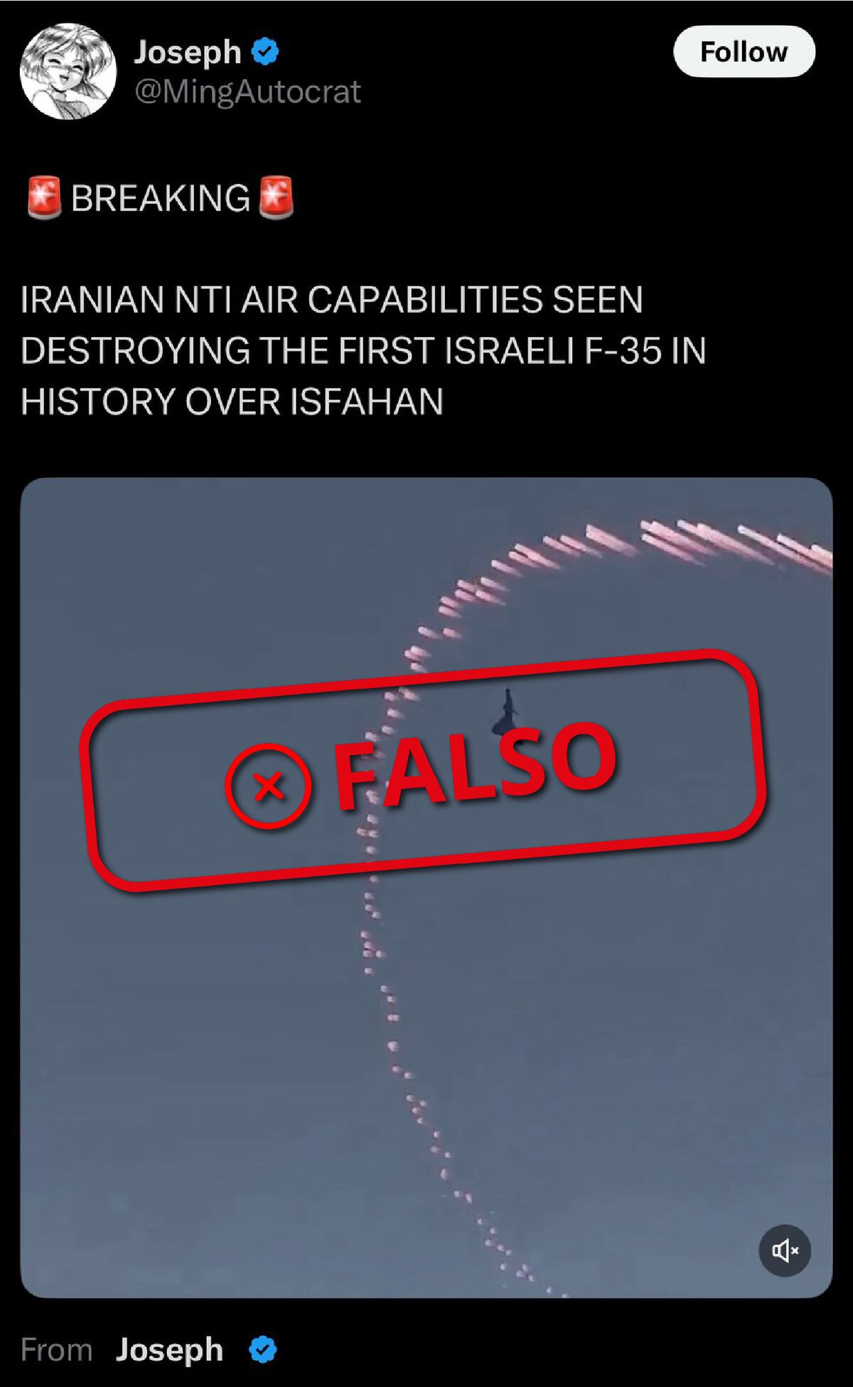 Israel, Iran y un conflicto marcado por la desinformación: el análisis de videos falsos que se viralizaron. (La Voz Chequea)