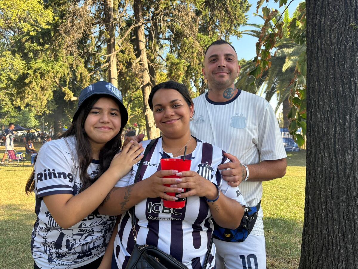 Talleres en Rosario: el tradicional Cara ‘e Cancha. (La Voz)