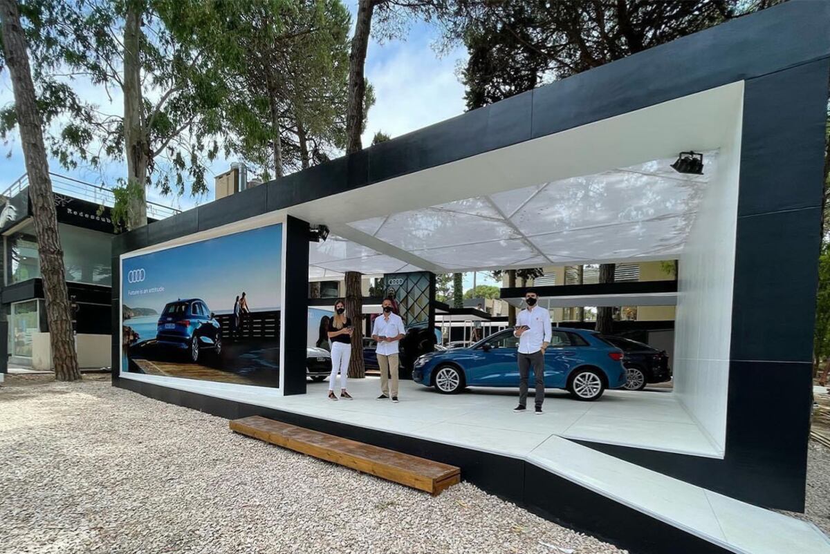 Audi está presente un año más en Cariló a través de un espacio de exhibición a cielo abierto totalmente renovado. (Foto: Audi Media Portal)