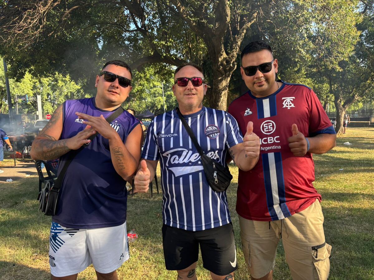 Talleres en Rosario: el tradicional Cara ‘e Cancha. (La Voz)