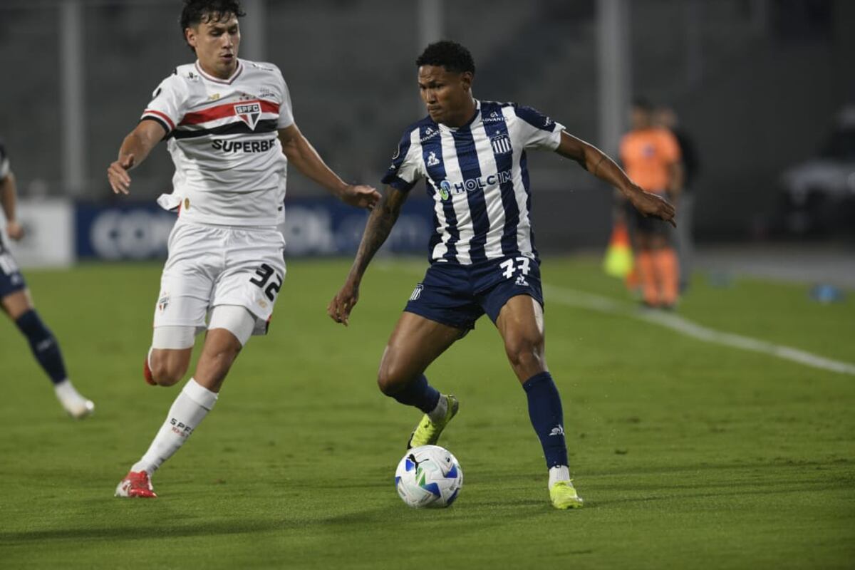 Talleres y su debut en Copa Libertadores. (Facundo Luque / La Voz).