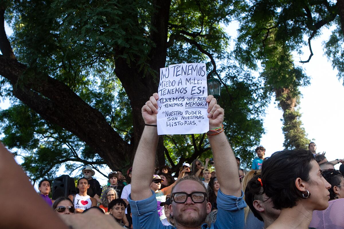 Convocan a asistir a la marcha con fotos de la niñez y carteles en defensa de los derechos. (Gentileza Tiempo Argentino)