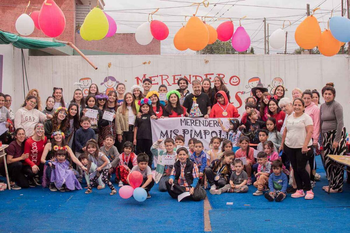 El merendero organiza, además, actividades recreativas y educativas. (Laura Figueroa)
