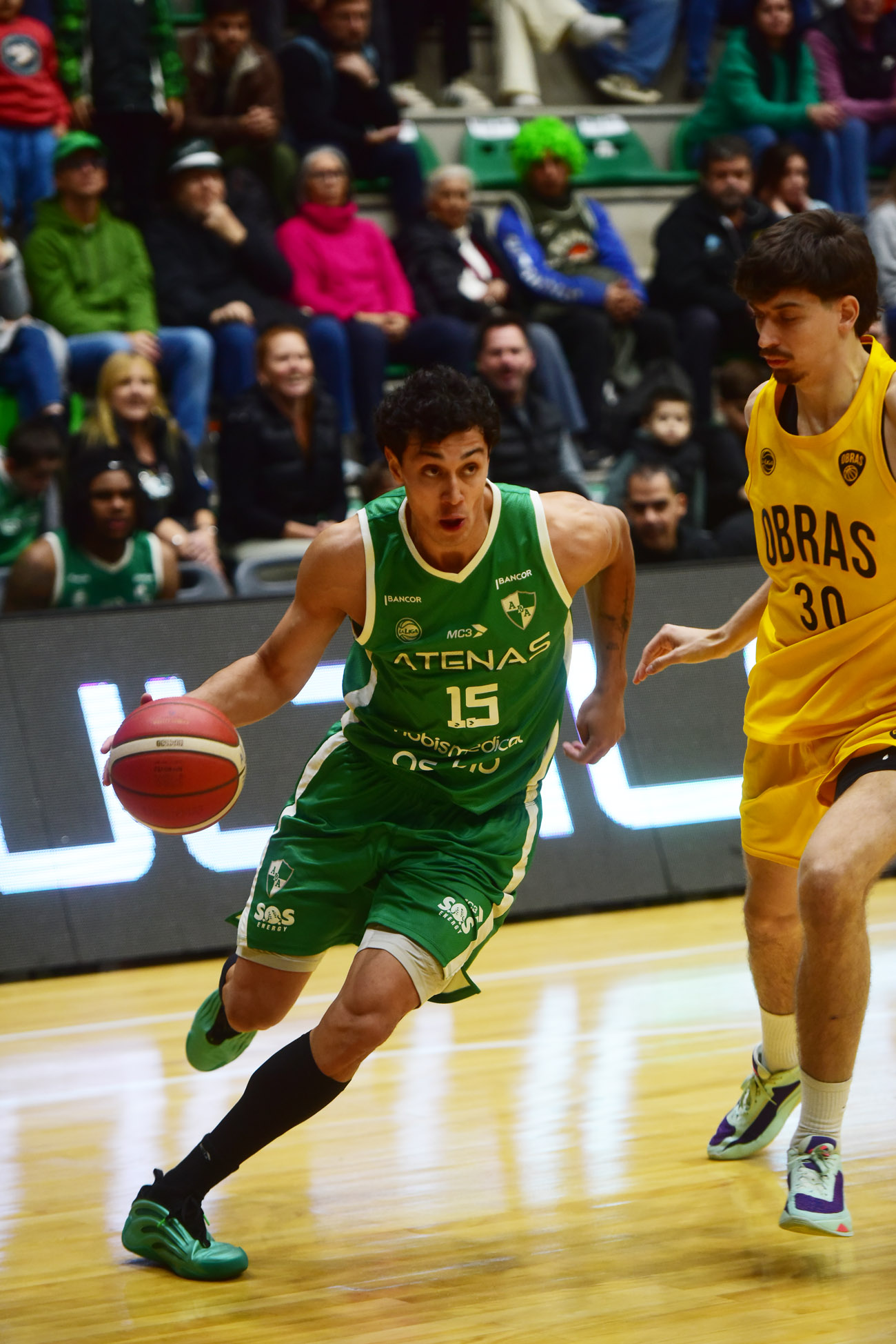 Ramiro Ledesma se sumó en diciembre último a Atenas y cumplió en su primer año en la Liga Nacional. (Nicolás Bravo / La Voz)