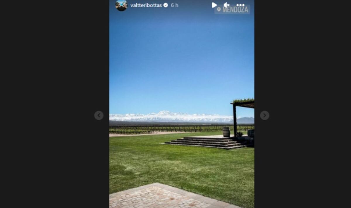 El finlandés subió las fotos a su cuenta oficial de Instagram.