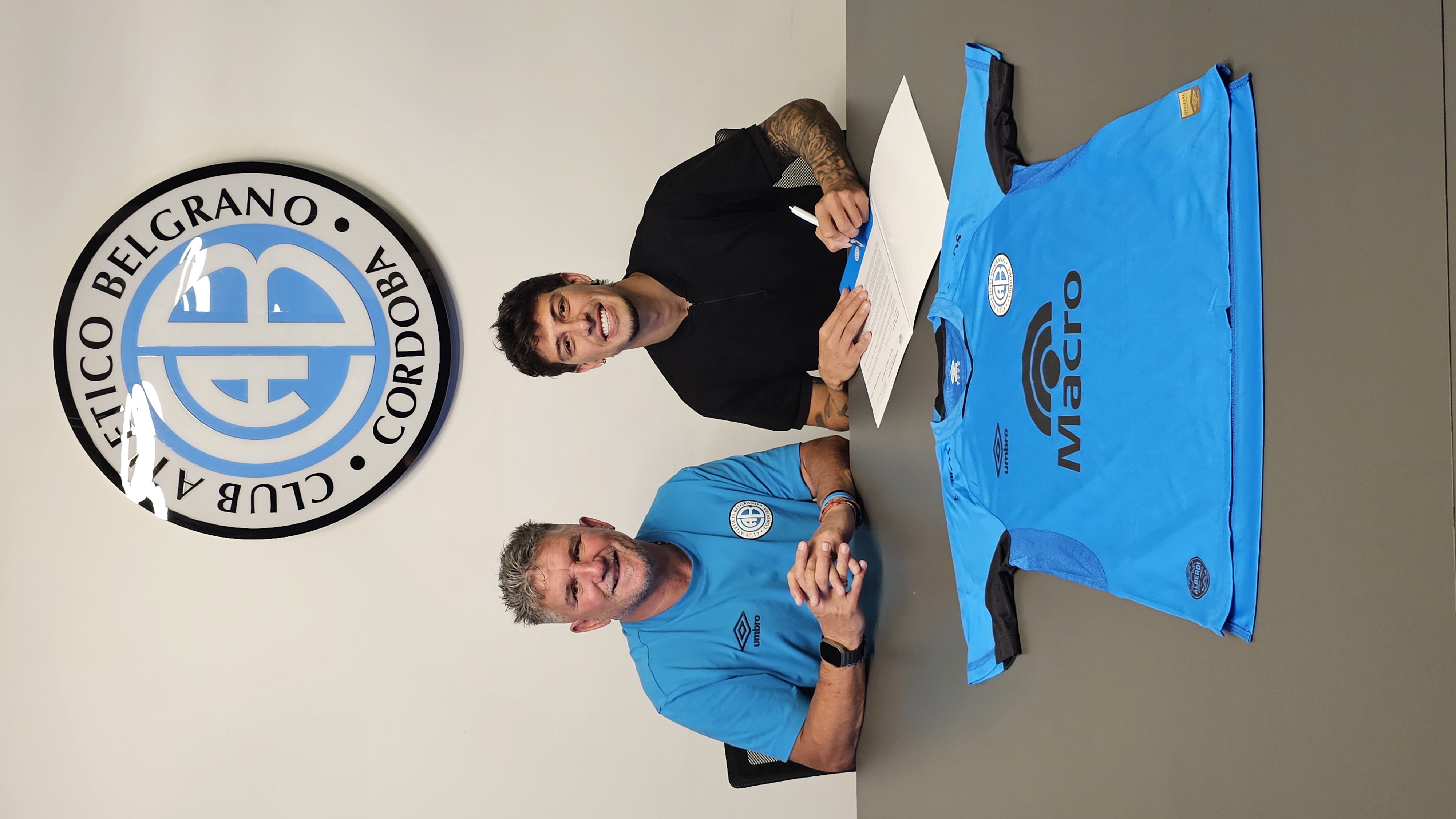 Emiliano Rigoni es nuevo jugador de Belgrano. (Prensa Belgrano)