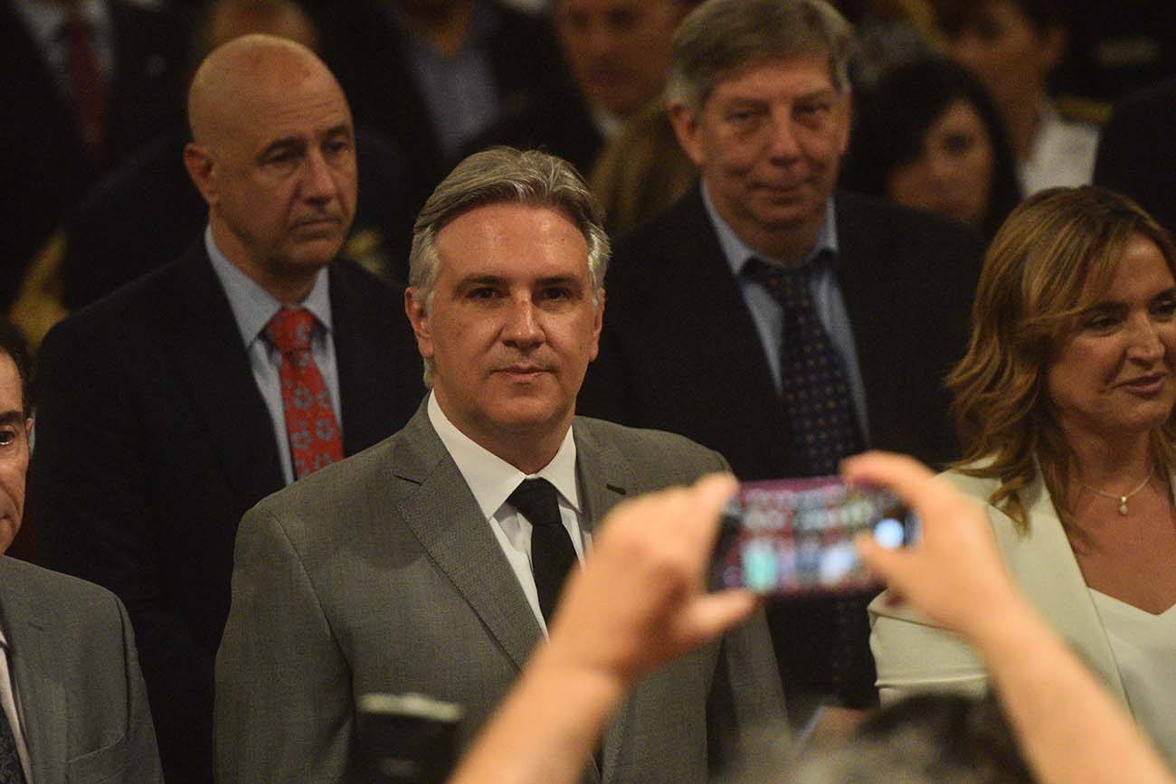 Martín Llaryora Acto de proclamación de las autoridades electas en los últimos comicios provinciales Foto: (Pedro Castillo / La Voz)