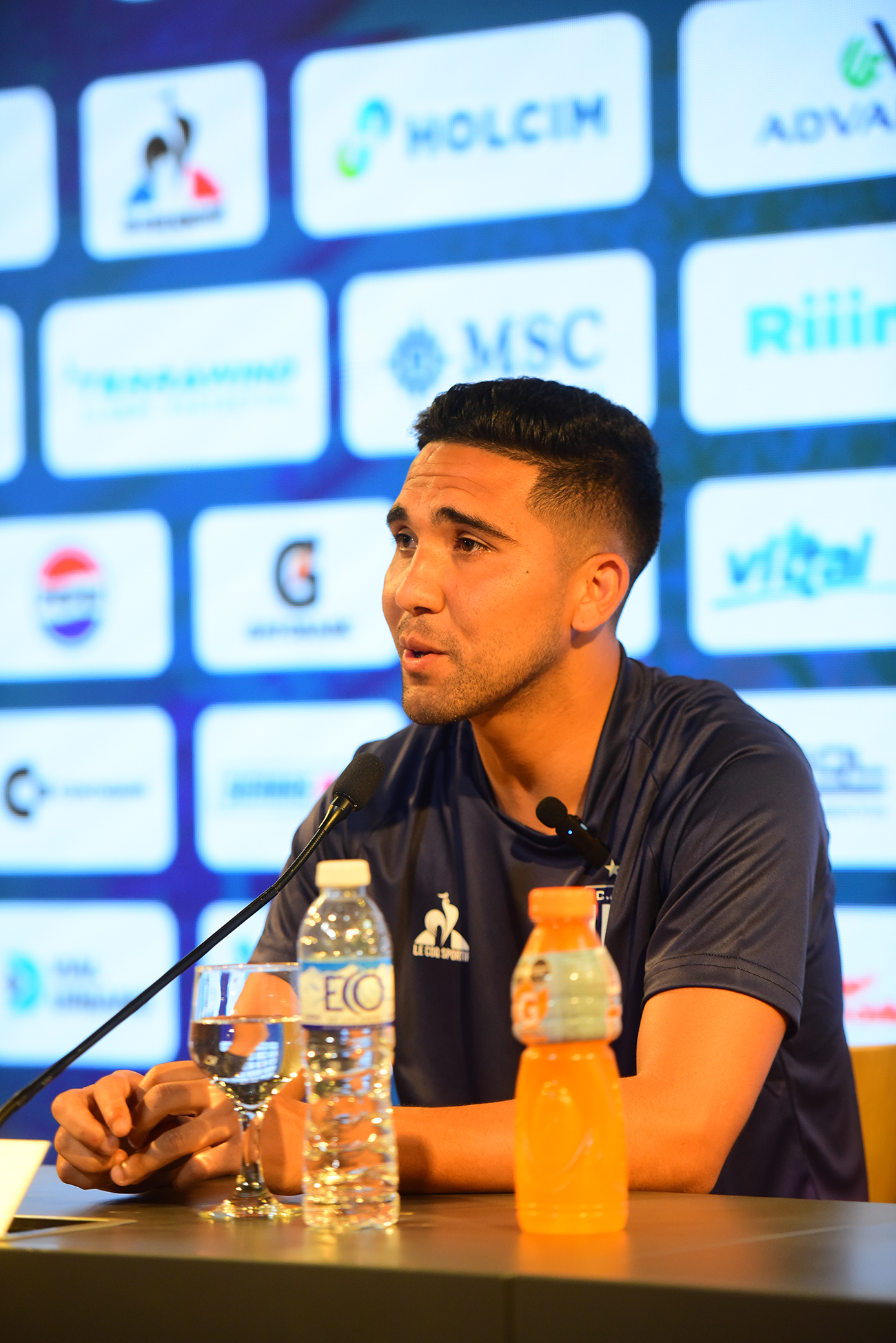 Presentación de Emanuel "Bebelo" Reynoso en Talleres.
Foto: César Heredia / La Voz