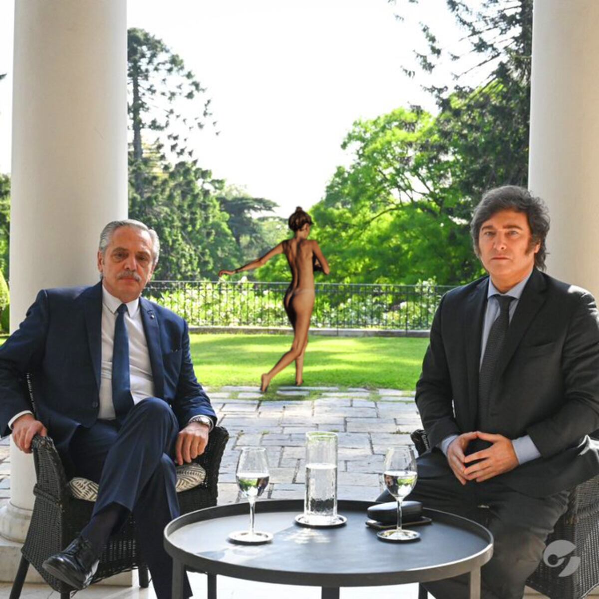 Memes Alberto Fernández - Milei.