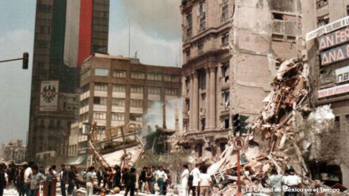 Uno de los terremotos más trágicos ocurridos en México sucedió en 1985.