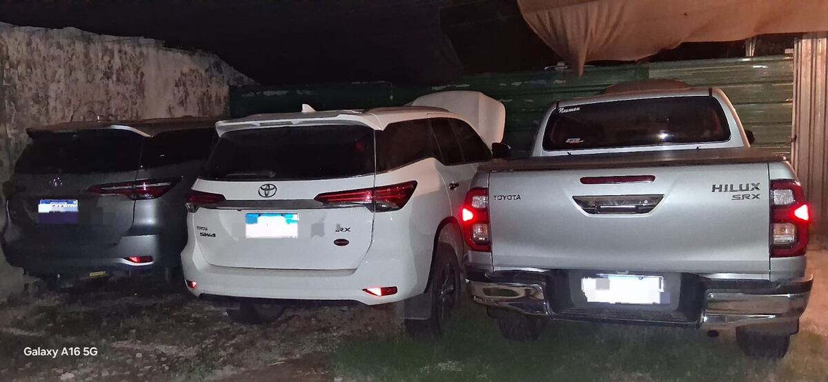 Recuperaron vehículos robados en Córdoba (Policía).