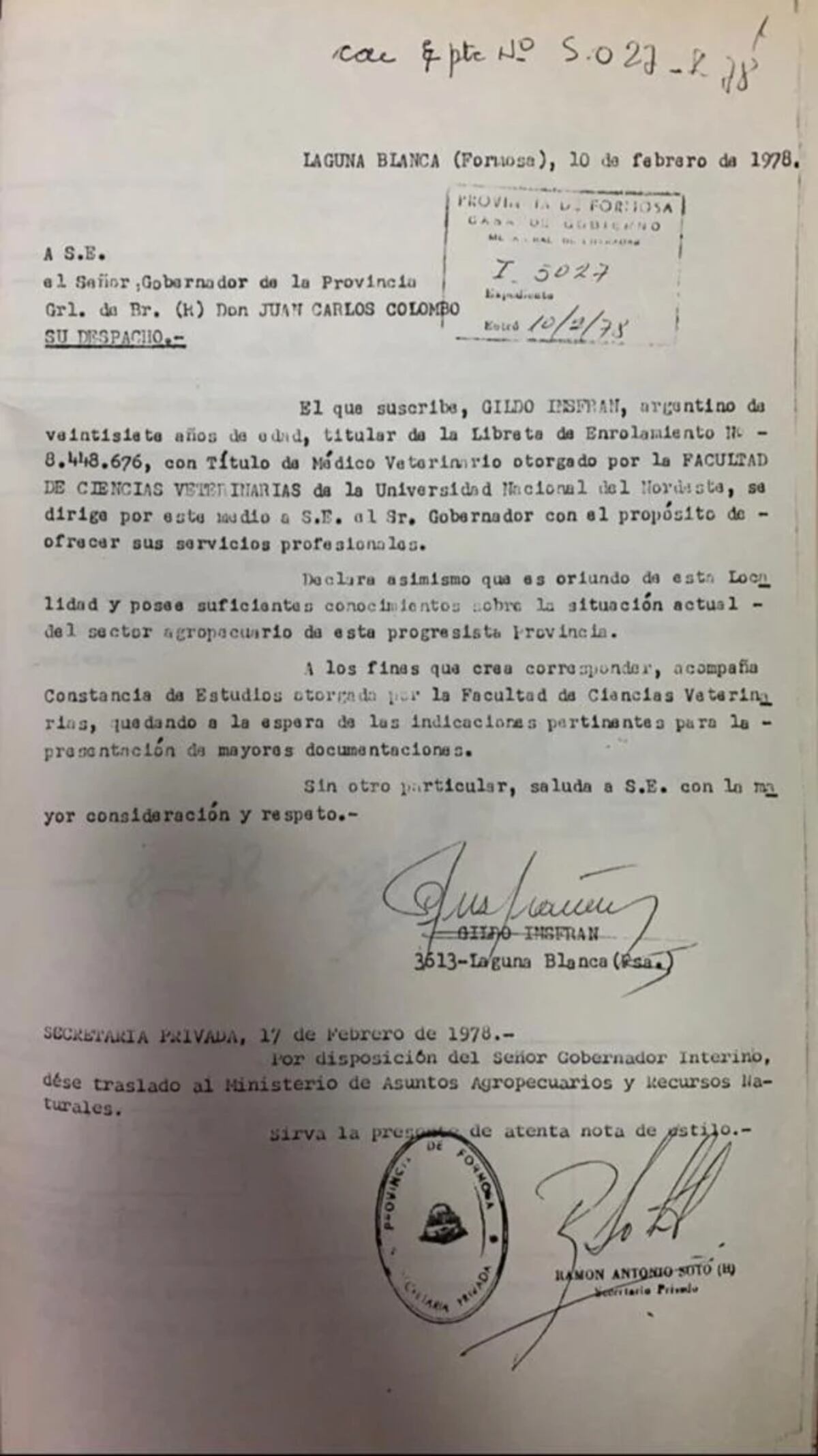 Lanata contra Insfrán.