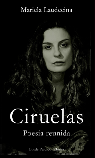 "Ciruelas", libro con la poesía reunida de Mariela Laudecina (editorial Borde Perdido)