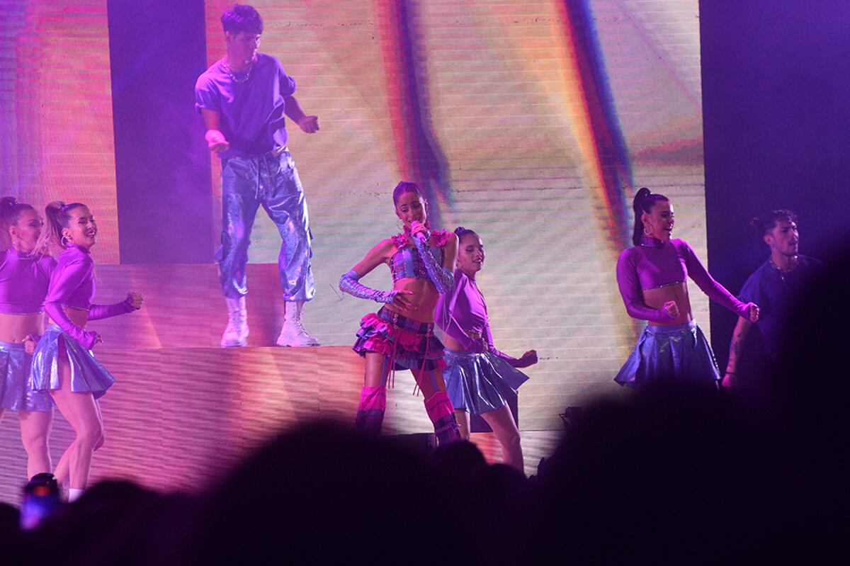 Recital de Tini Stoessel en espacio Quality Foto: (Pedro Castillo / La Voz)