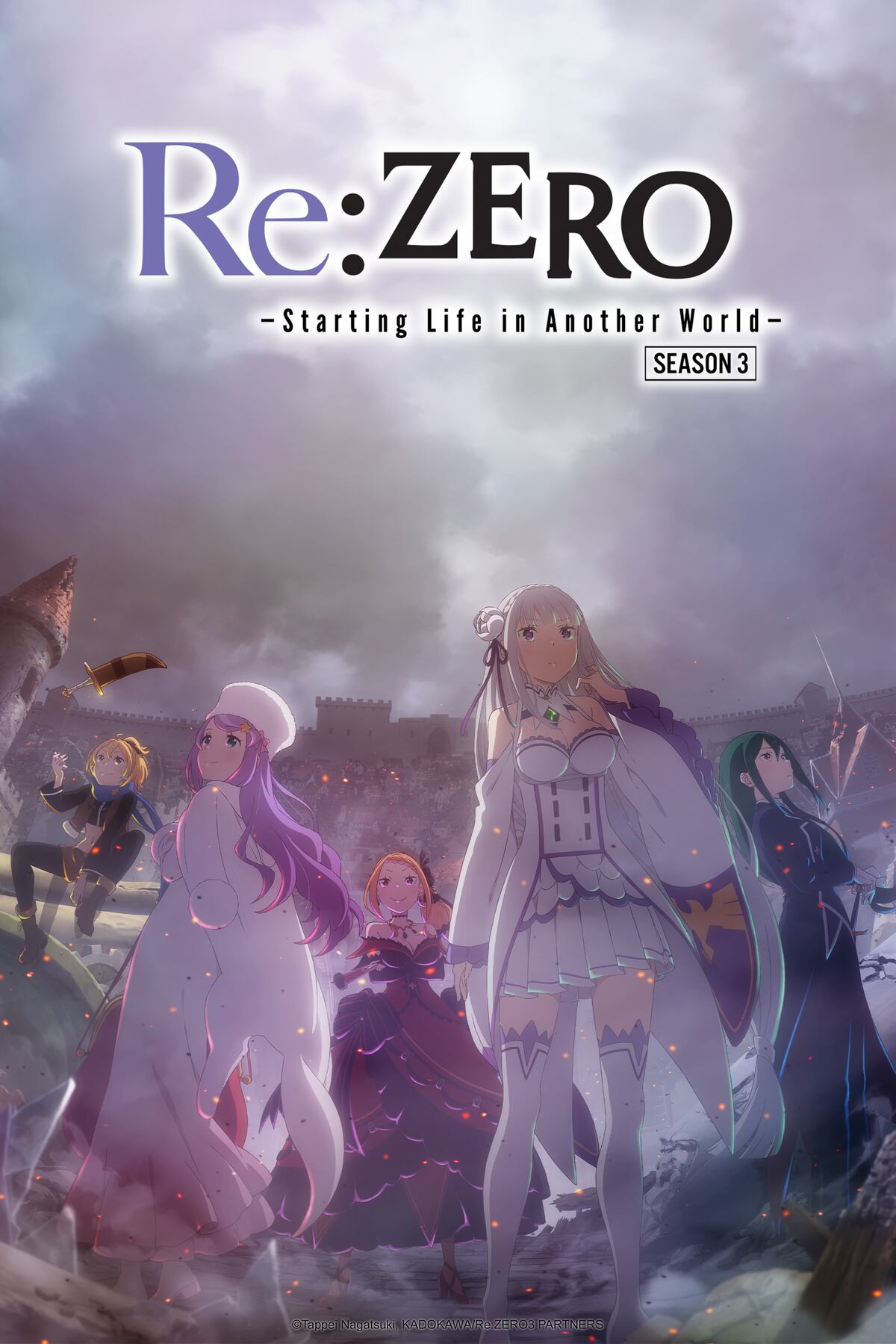 La tercera temporada de "Re:ZERO -Starting Life in Another World-" llegará a Crunchyroll en octubre (Imagen: Gentileza Prensa)