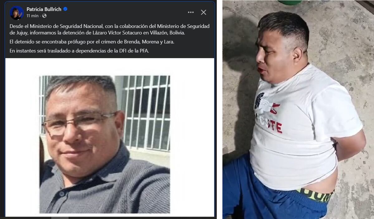 Lázaro Víctor Sotacuro es uno de los presuntos involucrados en el brutal triple femicidio ocurrido en Florencio Varela, Buenos Aires.