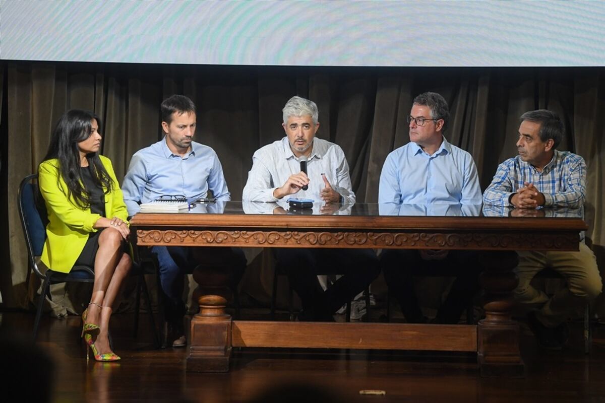 La reunión de la Mesa Sanitaria con municipios y comunas de la provincia. (Gentileza Gobierno de Córdoba)