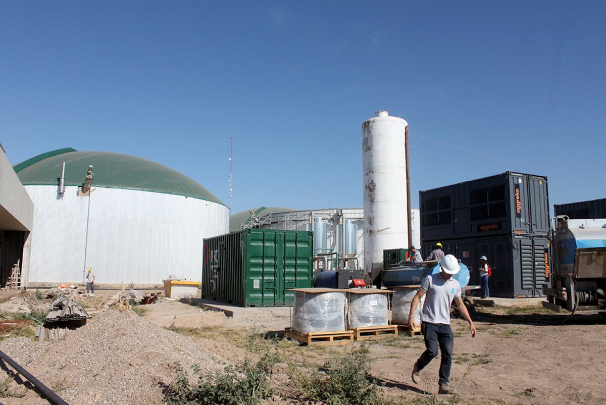 Helios Energía Limpia. Planta de biogás con residuos orgánicos (La Voz)