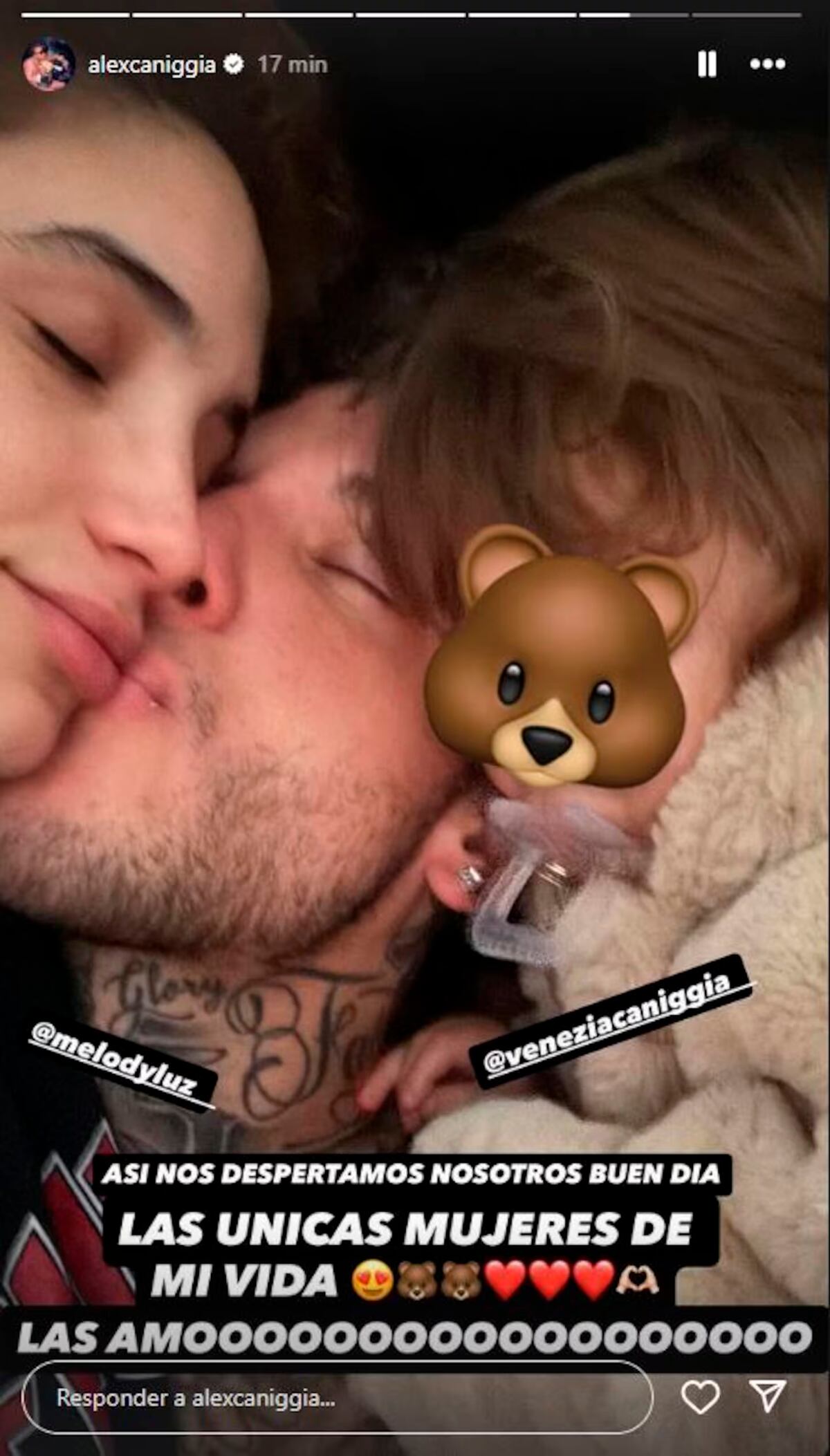Alex Caniggia. Foto: captura pantalla.