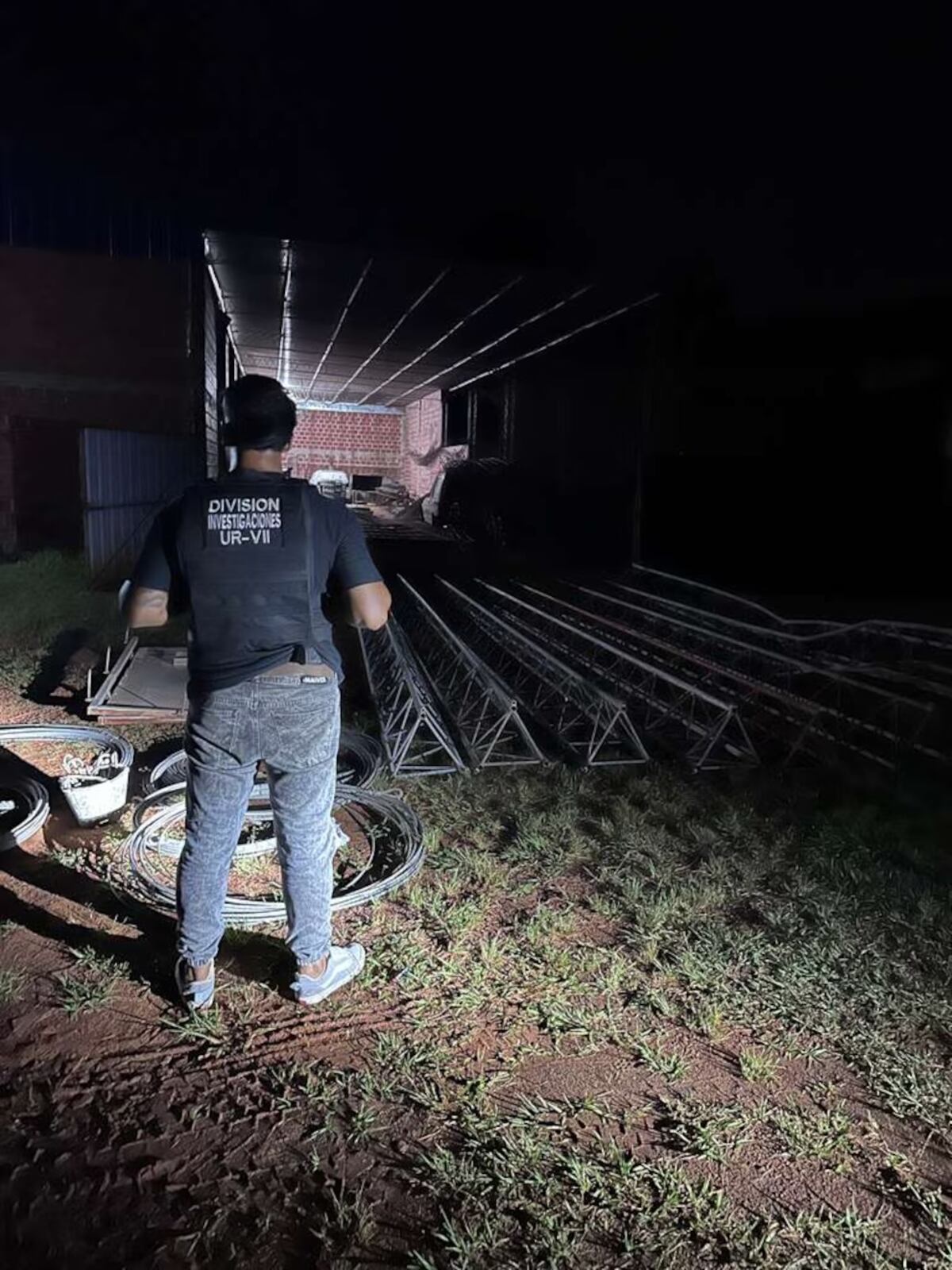 Misiones: desarmaron y se llevaron una torre de transmisión de 48 metros (Gentileza)