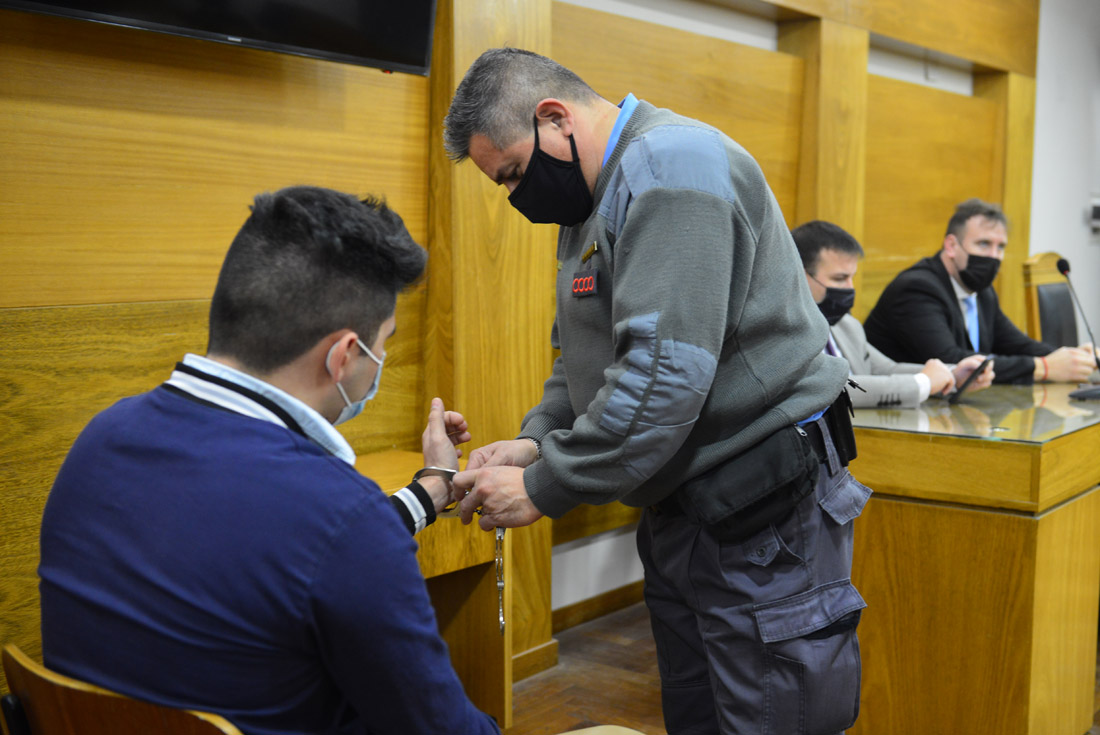 Cámara 11ª del Crimen de Córdoba. Juicio contra Gonzalo Soria, el conductor que, a gran velocidad y ebrio, embistió y mató a Luciano Gassman en Río Segundo. (Nicolás Bravo / La Voz)