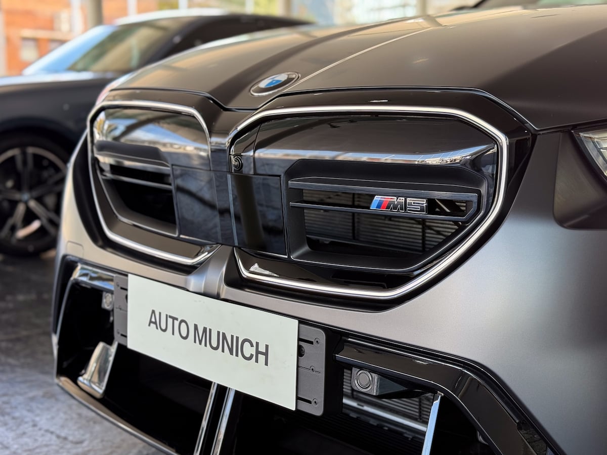 Conocé el BMW M5 en Auto Munich.