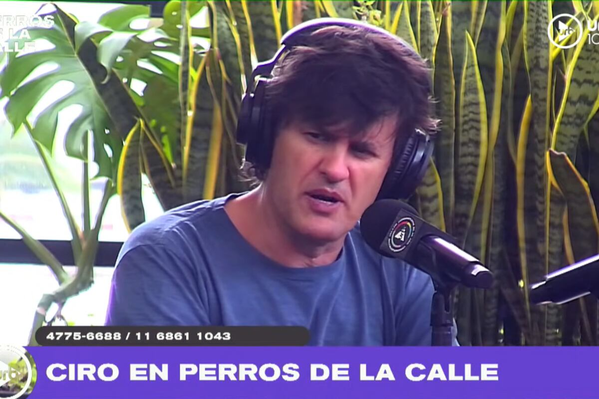 Andrés Ciro Martínez en "Perros de la calle". (Captura)