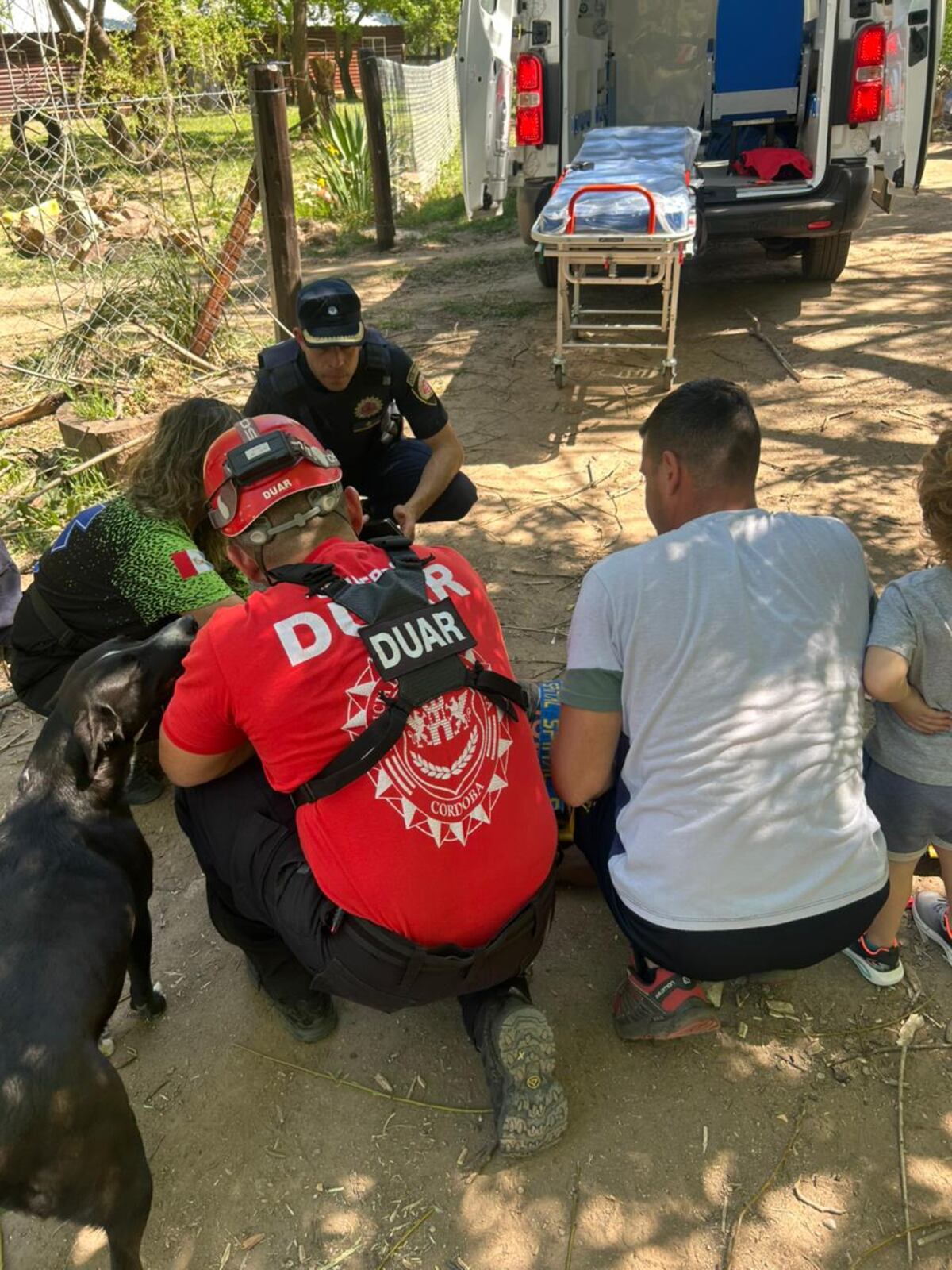 Un hombre de 48 años cayó desde una altura aproximada de 12 metros en San Lorenzo, Valle de Traslasierra.