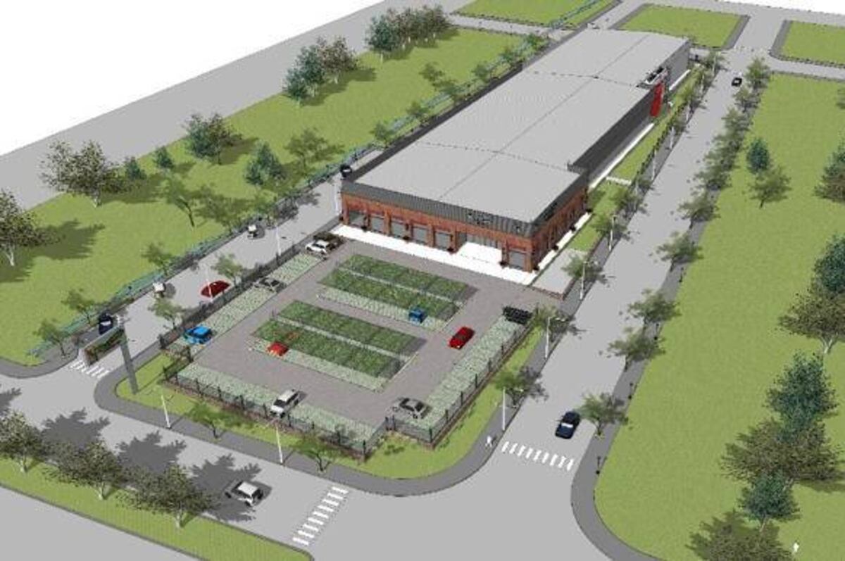 Centro comercial proyectado por Supermercados Becerra en Despeñaderos.