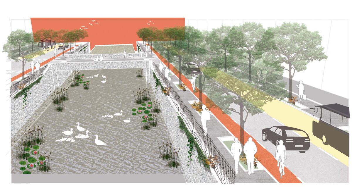 Proponen que el Centro sea un parque de escala metropolitana, con la creación de macromanzanas. (La Voz)