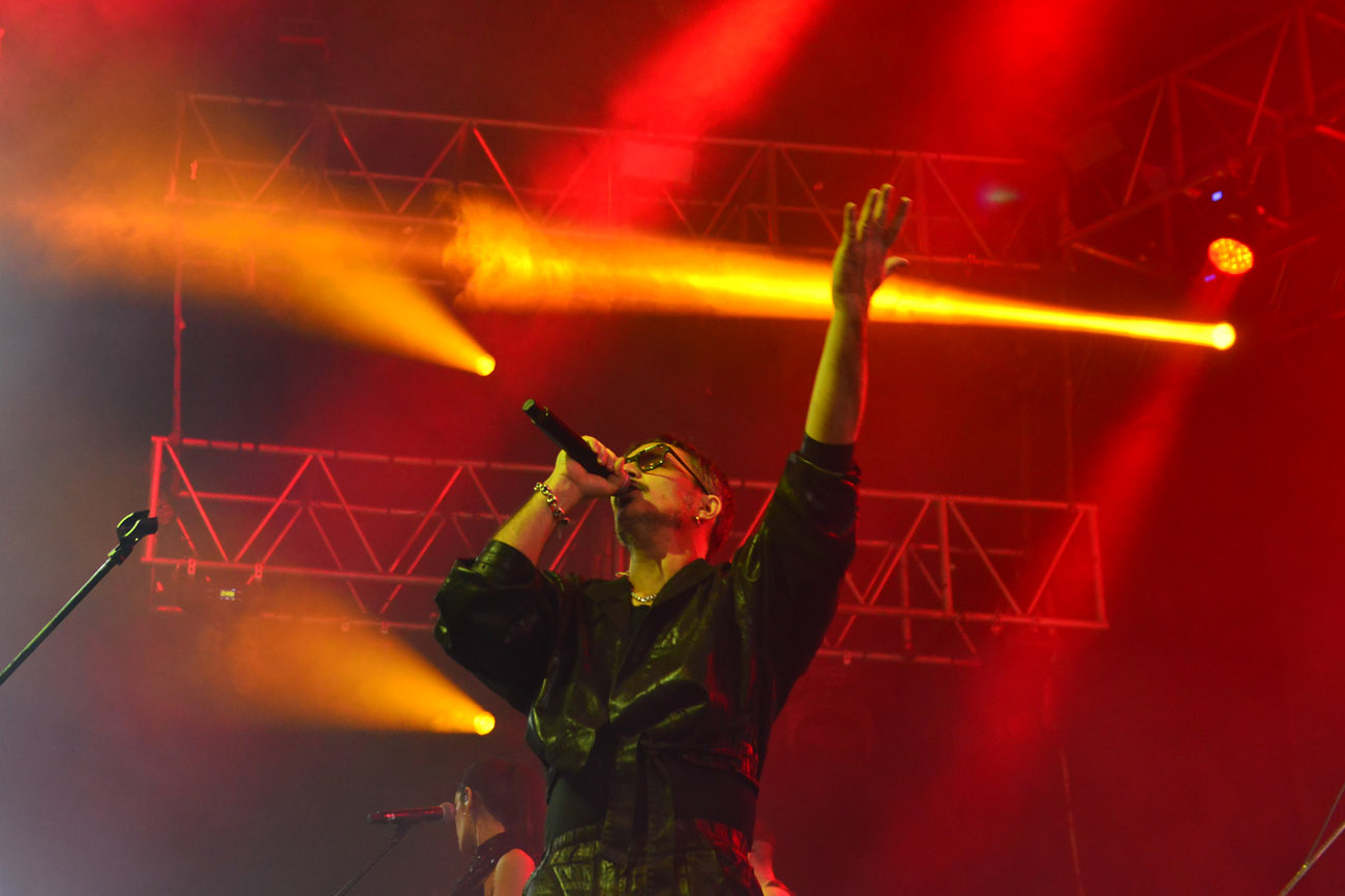 Emanuel Horvilleur en el Festival Satélite en la Plaza de la Música.  (Nicolás Bravo / La Voz)