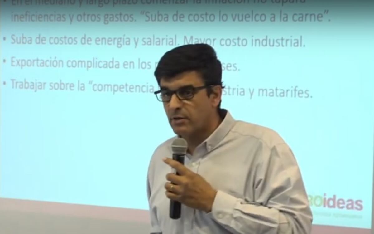 CHARLAS GRANADERAS. Federico Santángelo, de la consultora Agroideas.