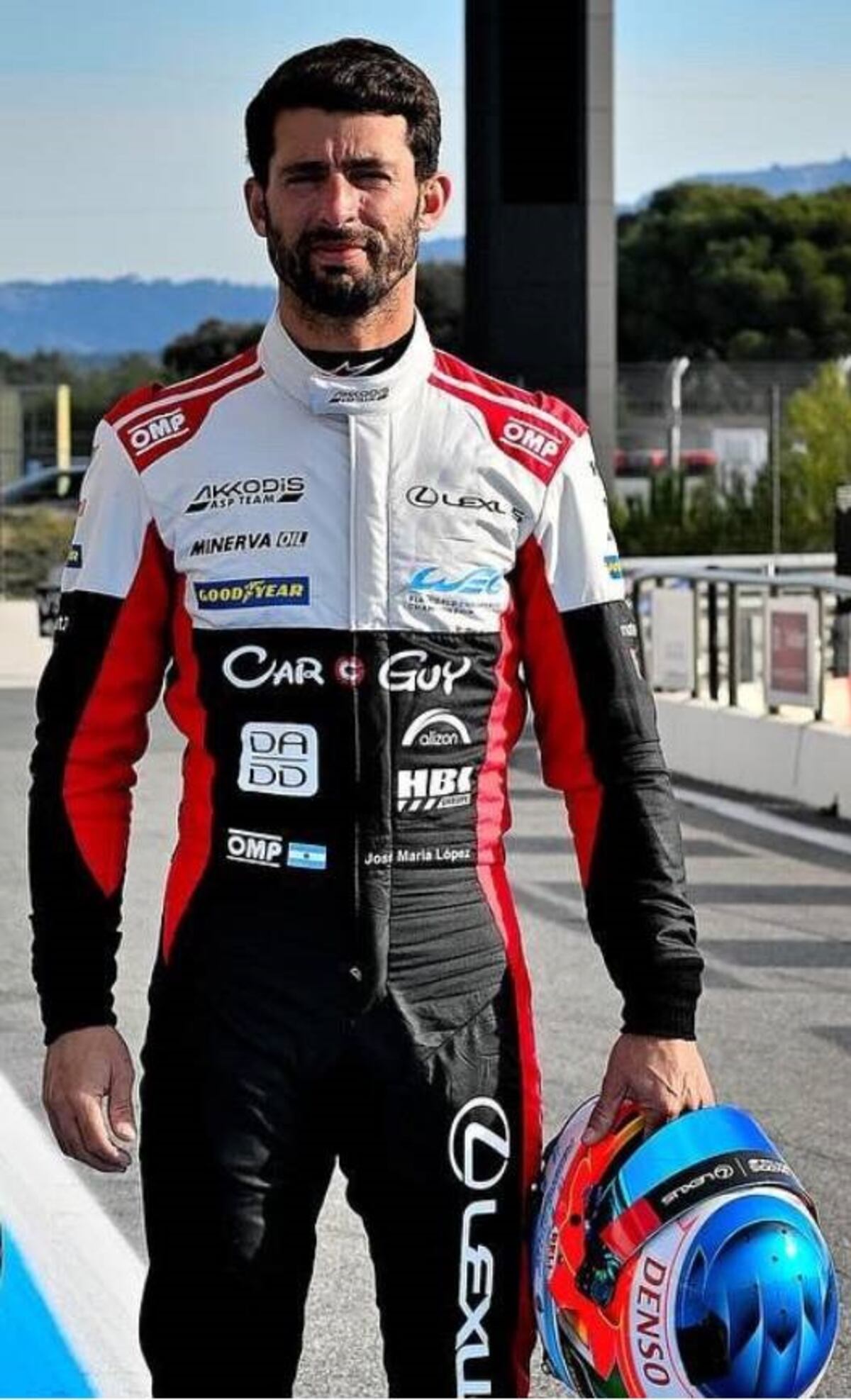 Pechito López va por más en la categoría LMGT3 del WEC, con un Lexus. (Akkodis ASP Team)
