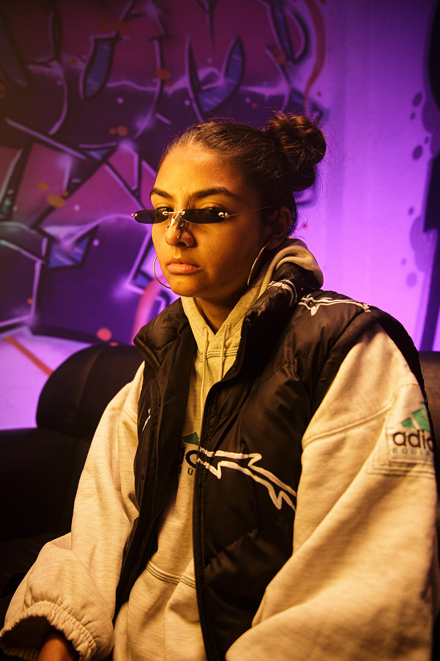 Natasha Fei es una joven con vasta experiencia en la cultura hip hop local: de las plazas al estudio y a los escenarios. (Gentileza Room41).